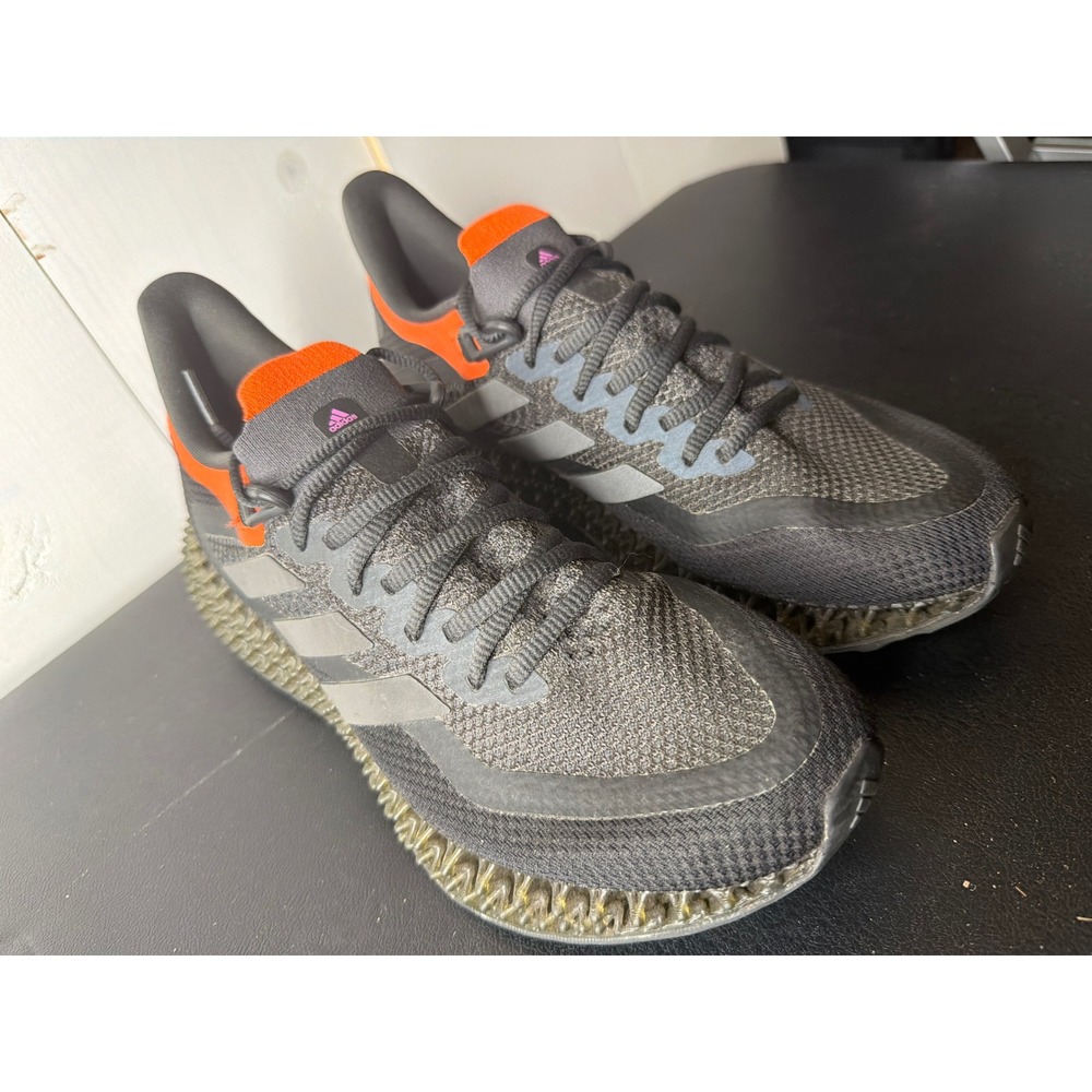 Adidas Mens 8.5 4DFWD 2 Carbon Impact Orange Running Shoes GZ6943